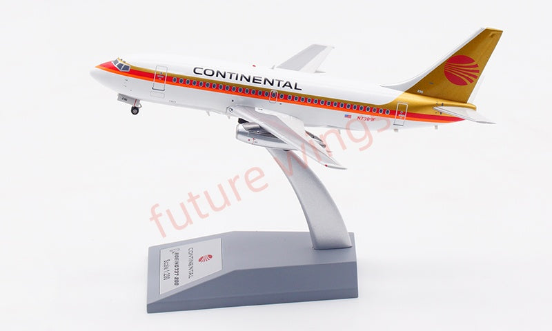 1:200 InFlight200 Continental Airlines B737-200 N7389F Diecast Aircraft Model