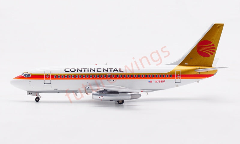 1:200 InFlight200 Continental Airlines B737-200 N7389F Diecast Aircraft Model