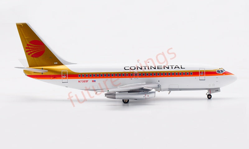 1:200 InFlight200 Continental Airlines B737-200 N7389F Diecast Aircraft Model