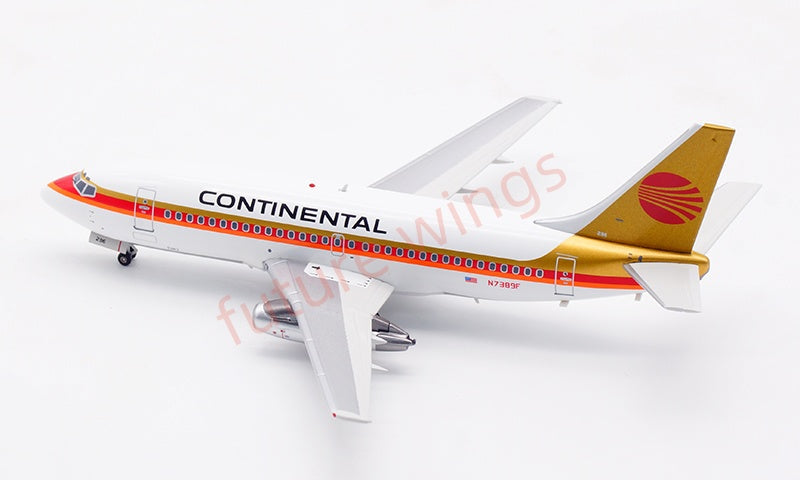 1:200 InFlight200 Continental Airlines B737-200 N7389F Diecast Aircraft Model