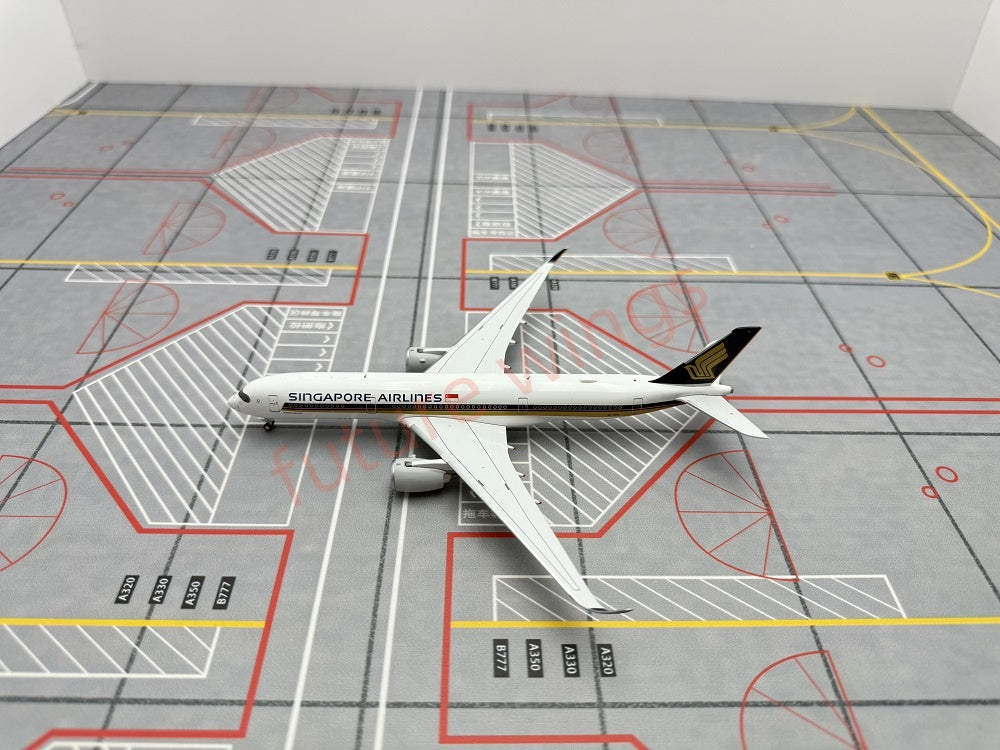 1:400 Geministar Singapore Airlines A350-900 9V-SMA 9V-SHA 9V-SMF Aircraft Model+Free Tractor