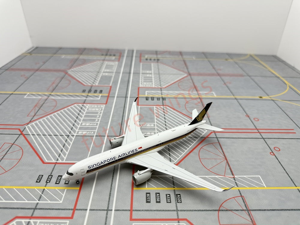 1:400 Geministar Singapore Airlines A350-900 9V-SMA 9V-SHA 9V-SMF Aircraft Model+Free Tractor