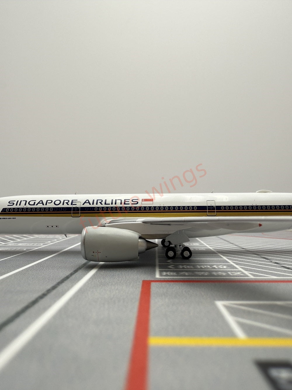 1:400 Geministar Singapore Airlines A350-900 9V-SMA 9V-SHA 9V-SMF Aircraft Model+Free Tractor