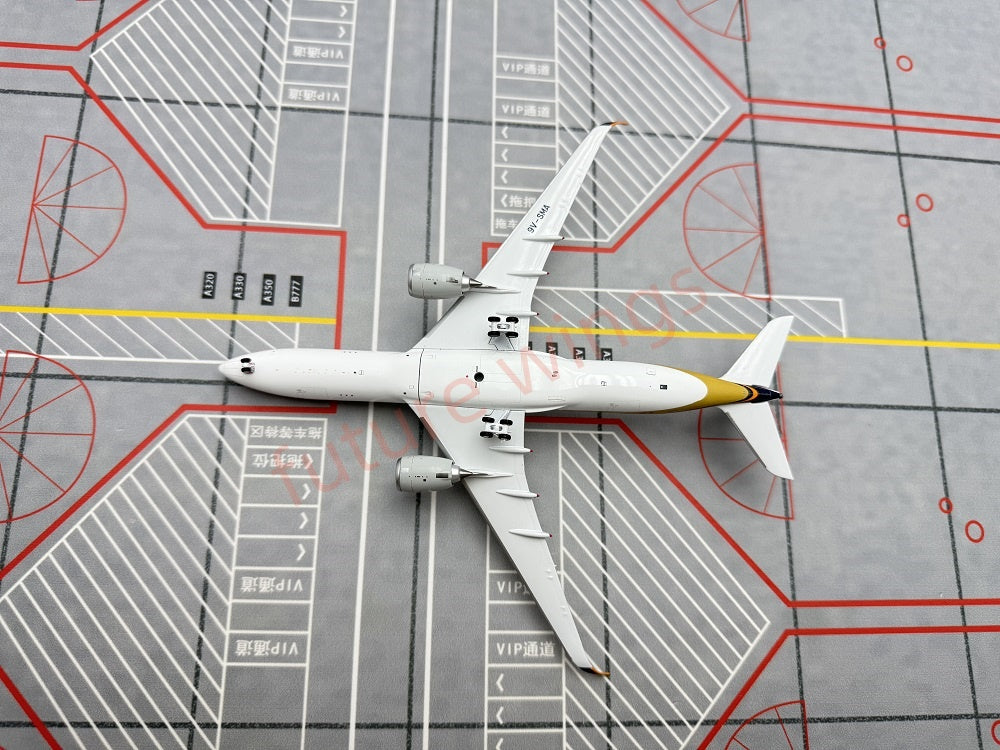 1:400 Geministar Singapore Airlines A350-900 9V-SMA 9V-SHA 9V-SMF Aircraft Model+Free Tractor