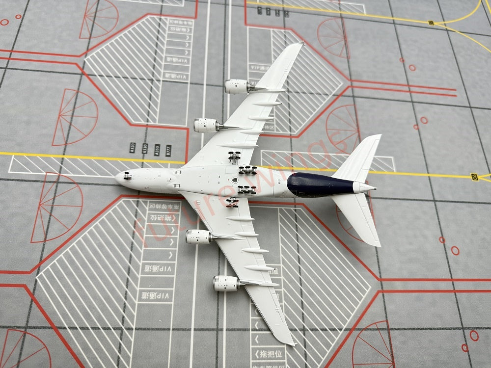 1:400 YY Wings Lufthansa Airlines A380 D-AIMB/D-AIMC Aircraft Model+Tractor