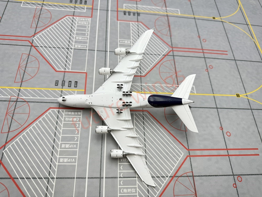 1:400 YY Wings Lufthansa Airlines A380 D-AIMB/D-AIMC Aircraft Model+Tractor