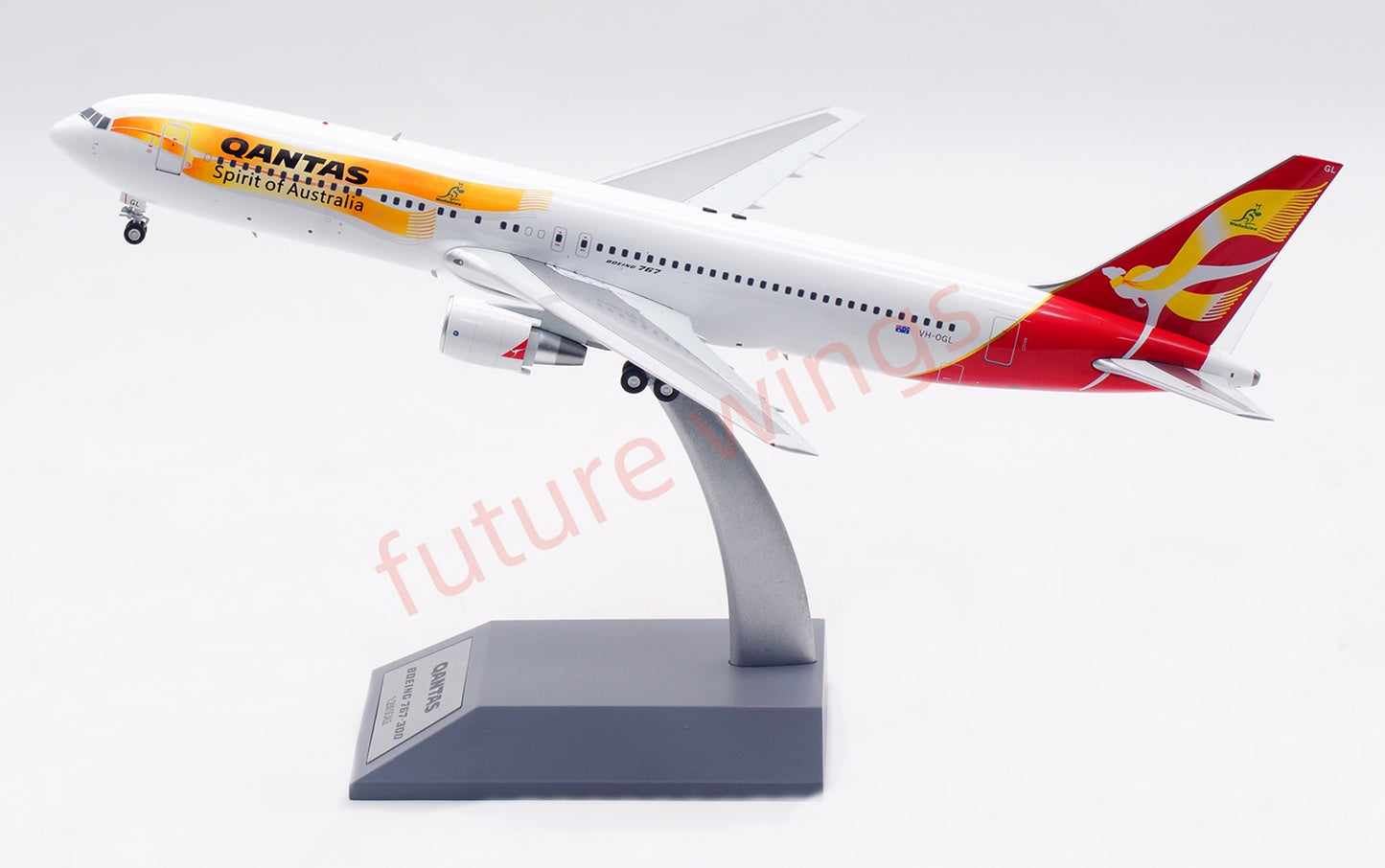 1:200 InFlight200 Qantas Airways B767-300 VH-OGL Diecast Aircraft Model