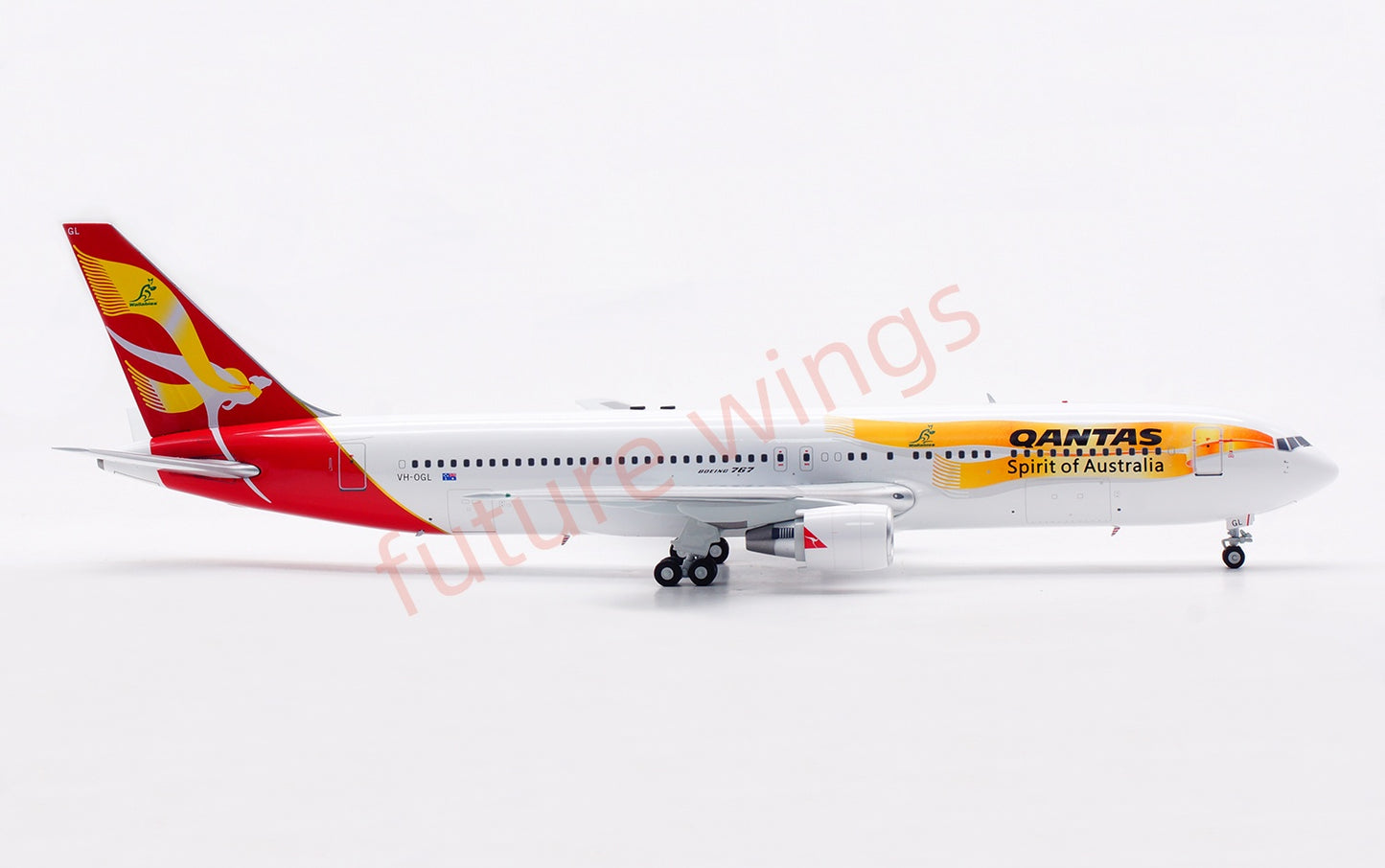1:200 InFlight200 Qantas Airways B767-300 VH-OGL Diecast Aircraft Model