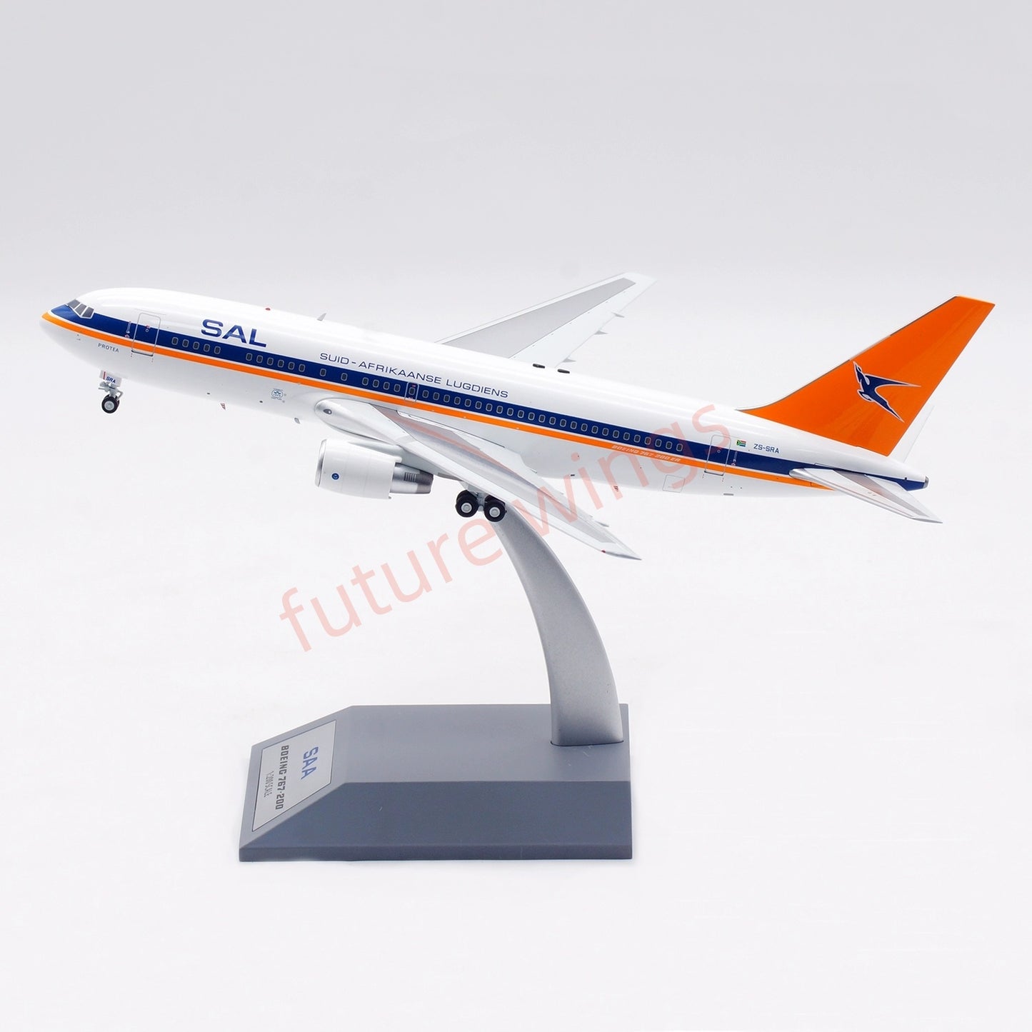 1:200 InFlight200 South Africa Airways B767-200 ZS-SRA Diecast Aircraft Model