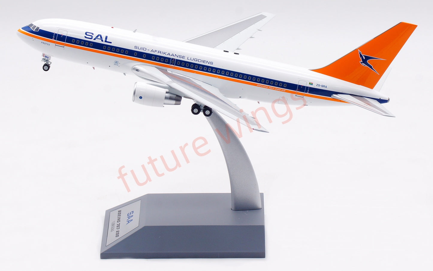 1:200 InFlight200 South Africa Airways B767-200 ZS-SRA Diecast Aircraft Model