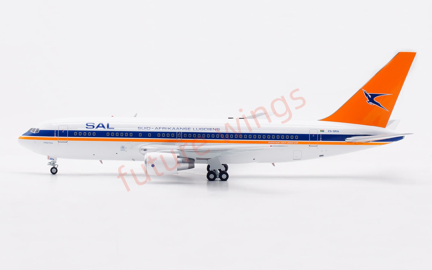 1:200 InFlight200 South Africa Airways B767-200 ZS-SRA Diecast Aircraft Model