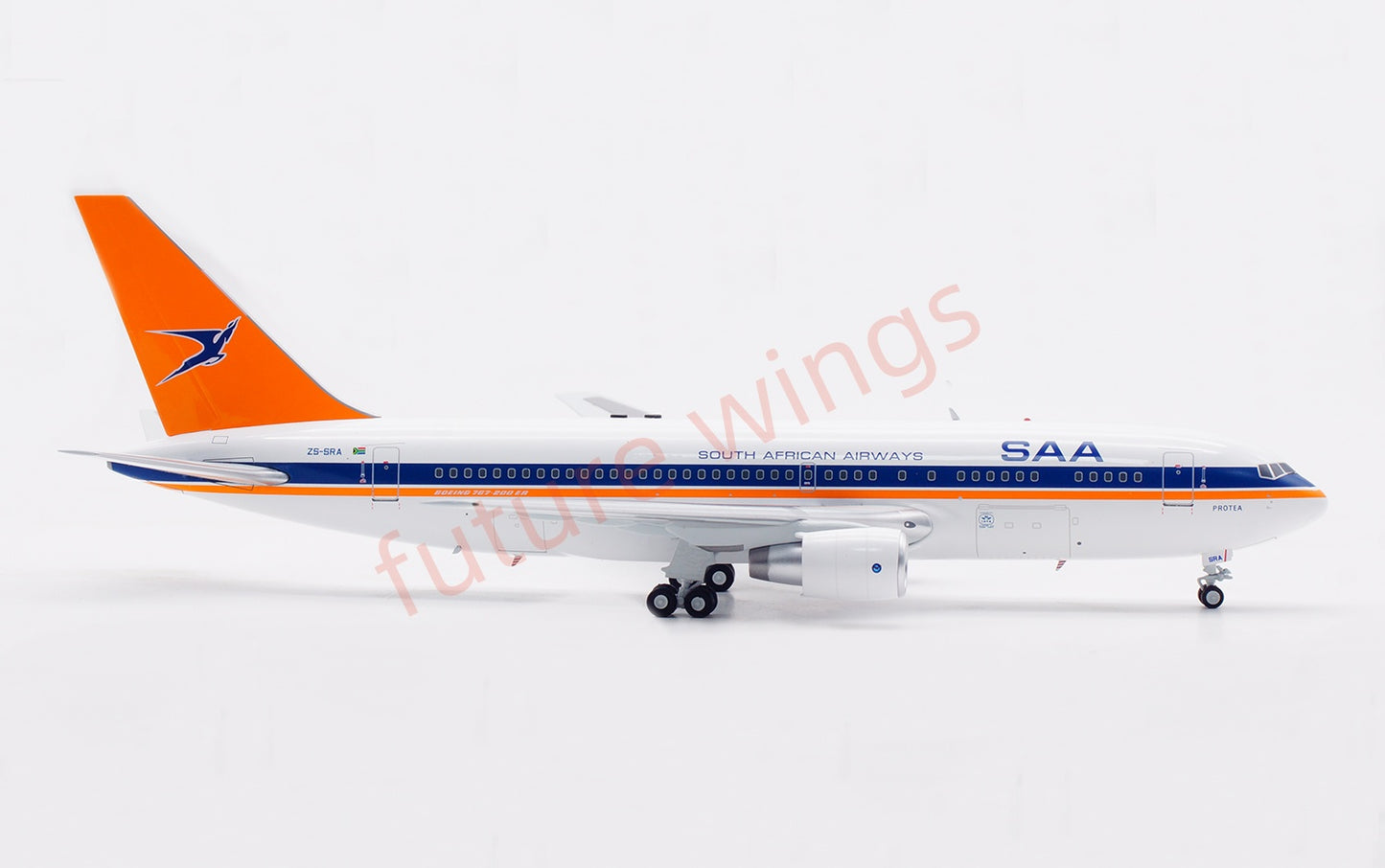 1:200 InFlight200 South Africa Airways B767-200 ZS-SRA Diecast Aircraft Model