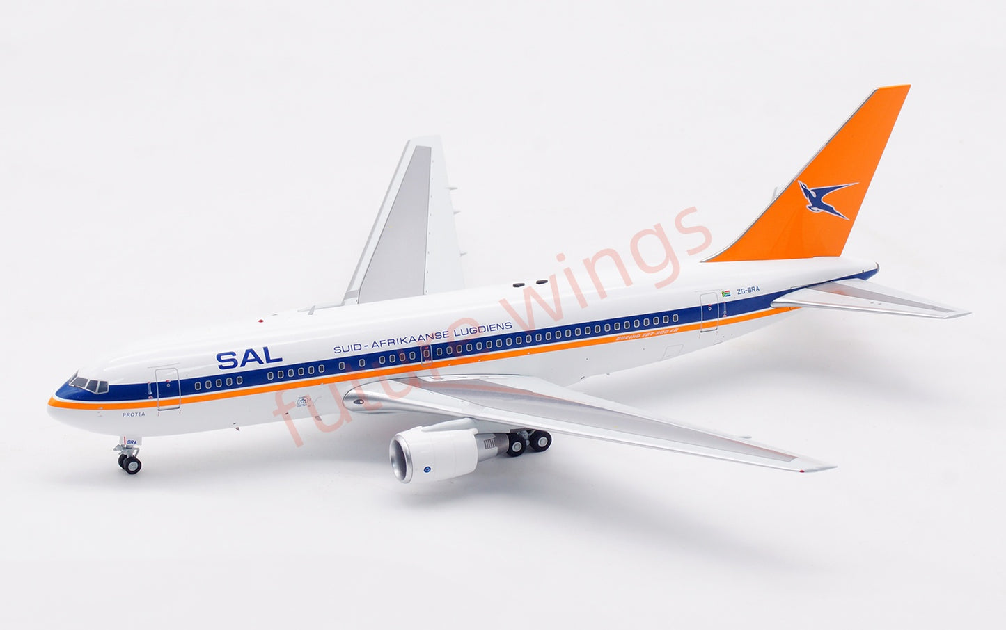 1:200 InFlight200 South Africa Airways B767-200 ZS-SRA Diecast Aircraft Model