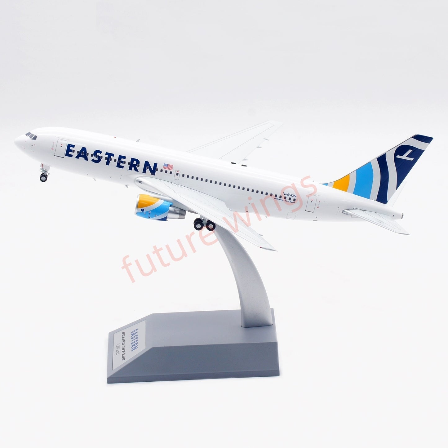 1:200 InFlight200 Eastern Airlines B767-200ER N605KW Diecast Aircraft Model