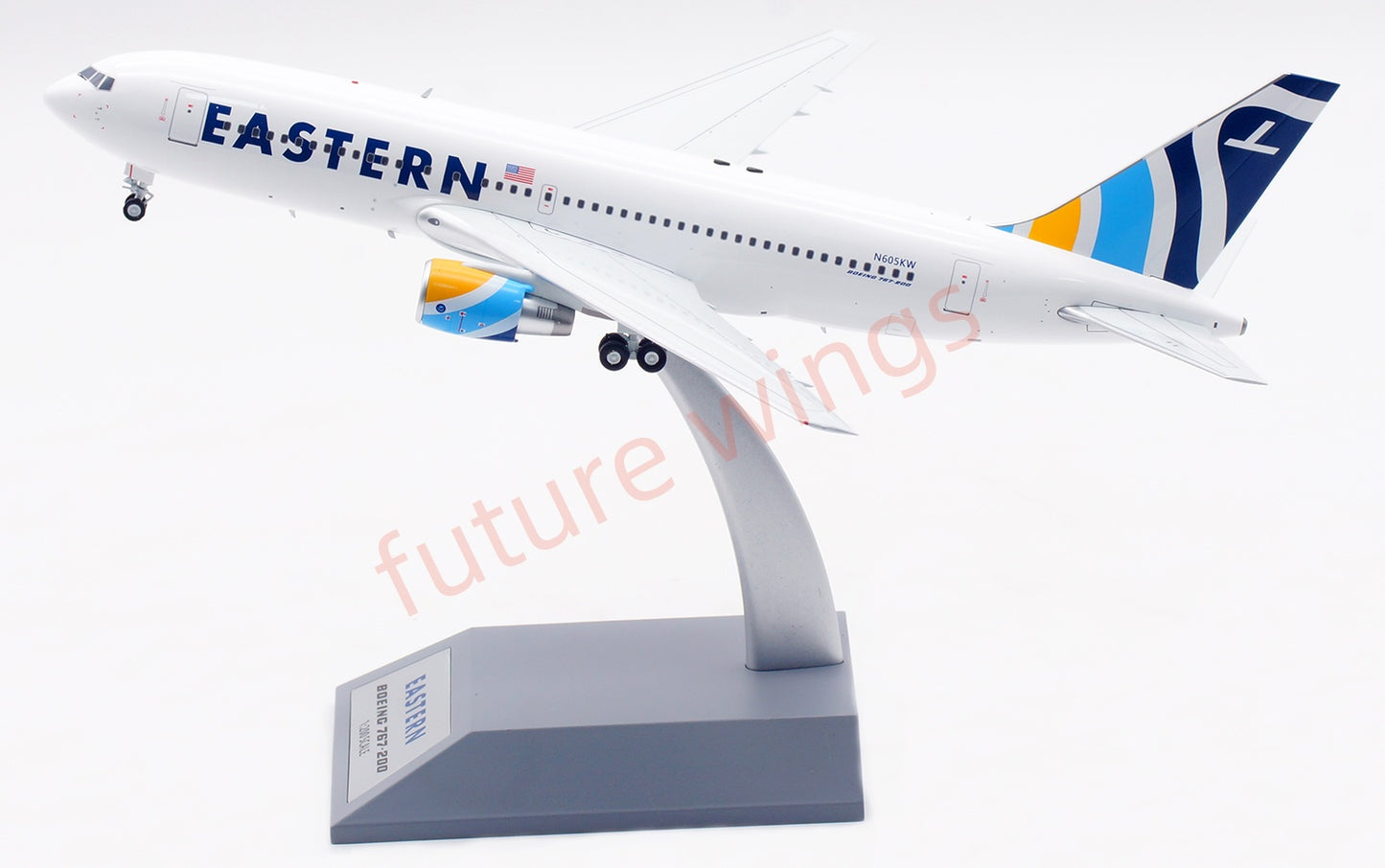 1:200 InFlight200 Eastern Airlines B767-200ER N605KW Diecast Aircraft Model