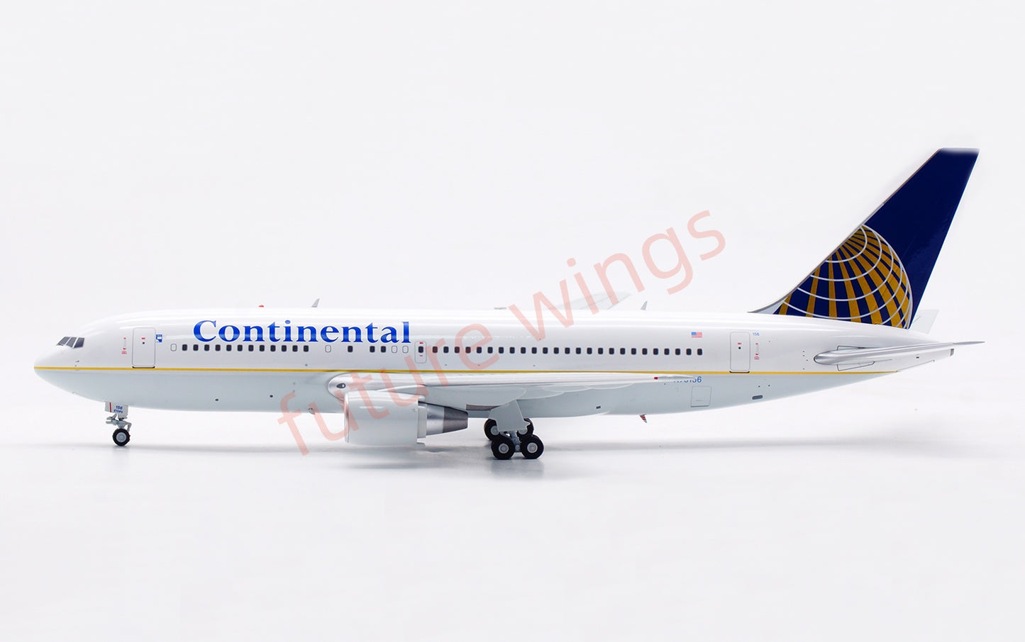 1:200 InFlight200 Continental Airlines B767-200 N76156 Diecast Aircraft Model