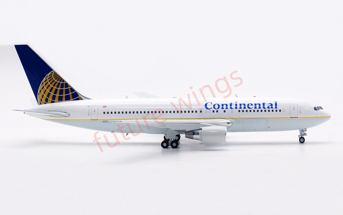 1:200 InFlight200 Continental Airlines B767-200 N76156 Diecast Aircraft Model