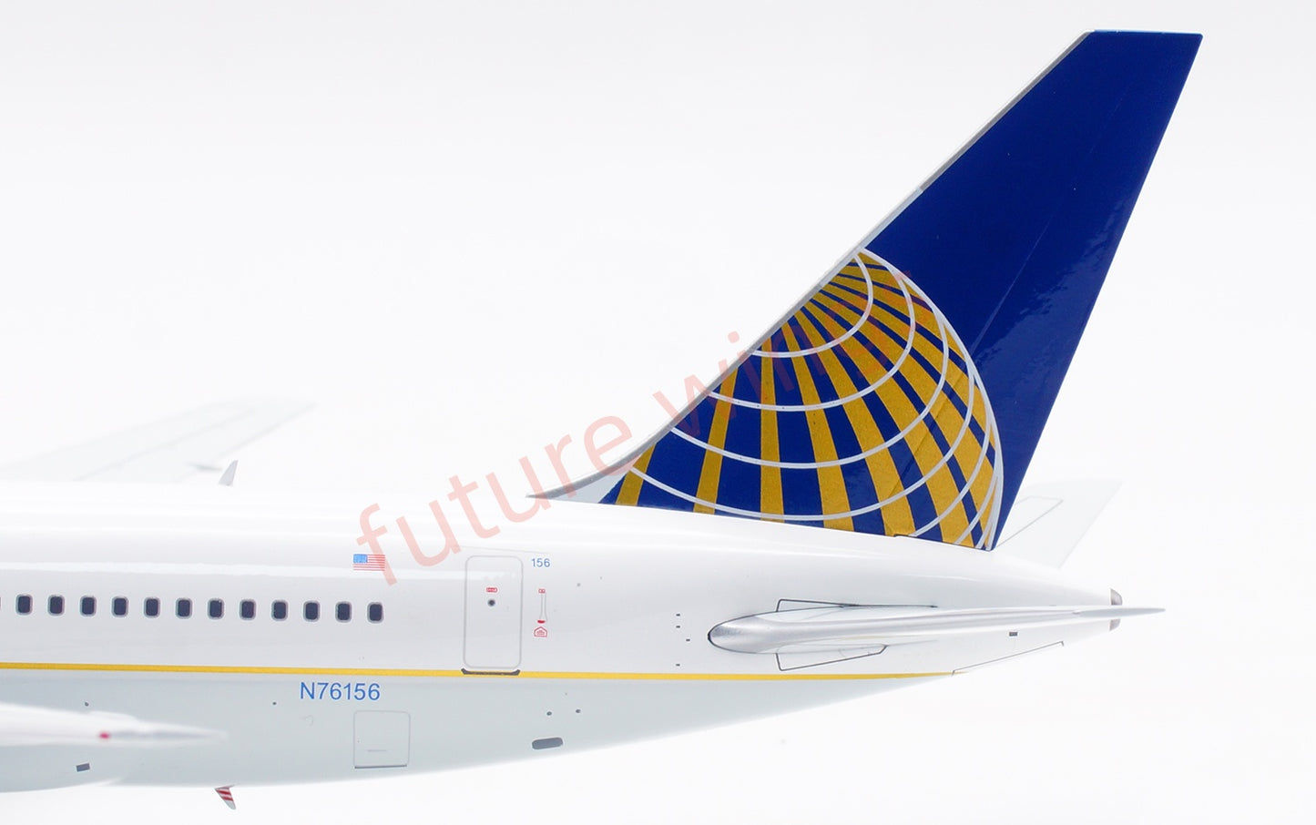 1:200 InFlight200 Continental Airlines B767-200 N76156 Diecast Aircraft Model