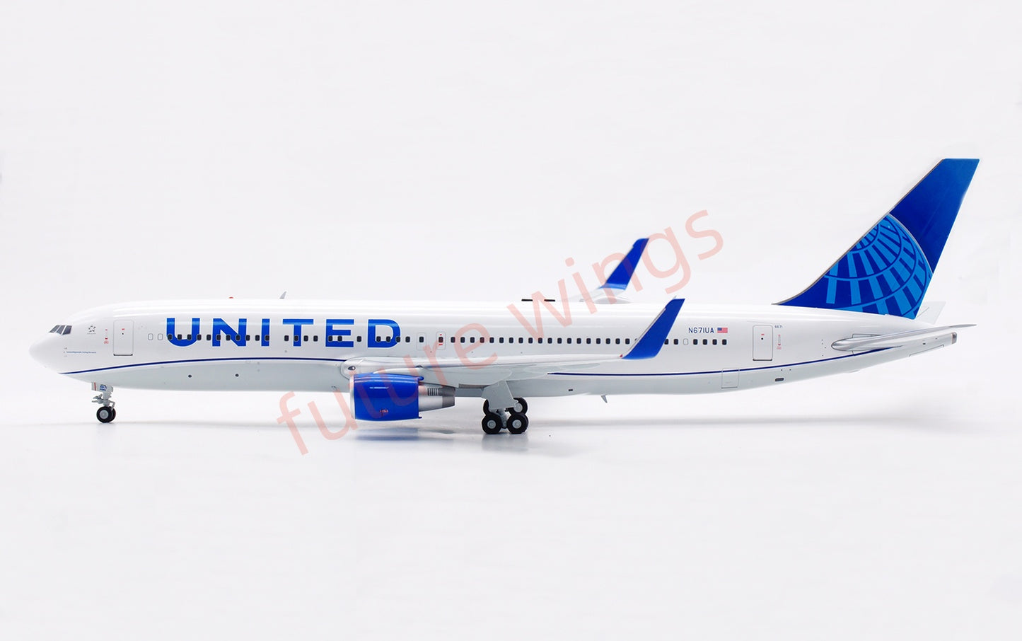 1:200 InFlight200 United Airlines B767-300 N671UA Diecast Aircraft Model