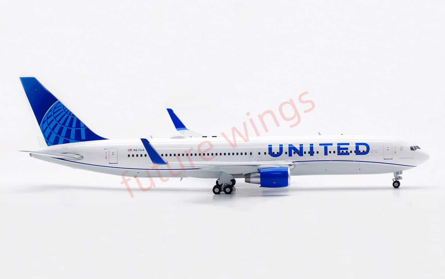 1:200 InFlight200 United Airlines B767-300 N671UA Diecast Aircraft Model