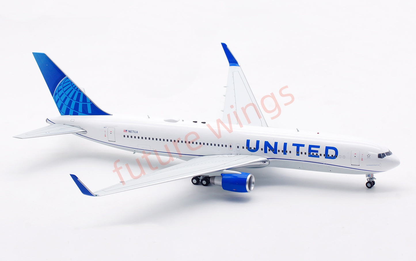 1:200 InFlight200 United Airlines B767-300 N671UA Diecast Aircraft Model