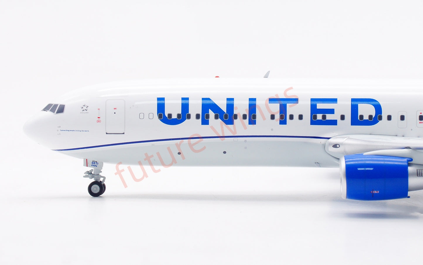 1:200 InFlight200 United Airlines B767-300 N671UA Diecast Aircraft Model