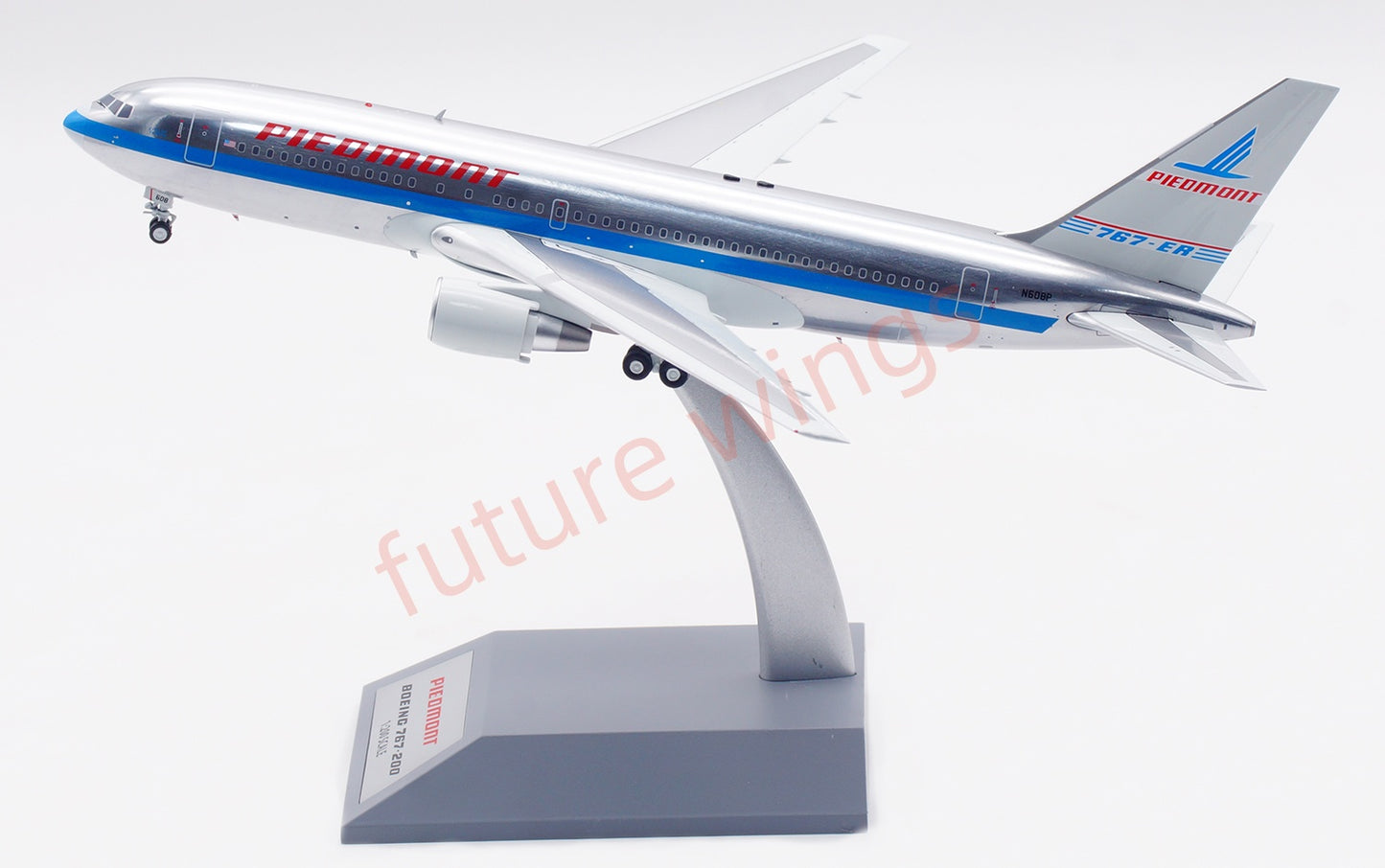 1:200 InFlight200 Piedmont Airlines B767-200ER N608P Diecast Aircraft Model