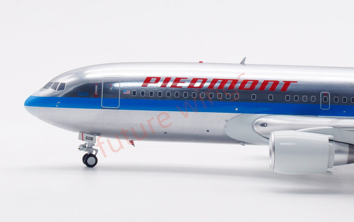 1:200 InFlight200 Piedmont Airlines B767-200ER N608P Diecast Aircraft Model