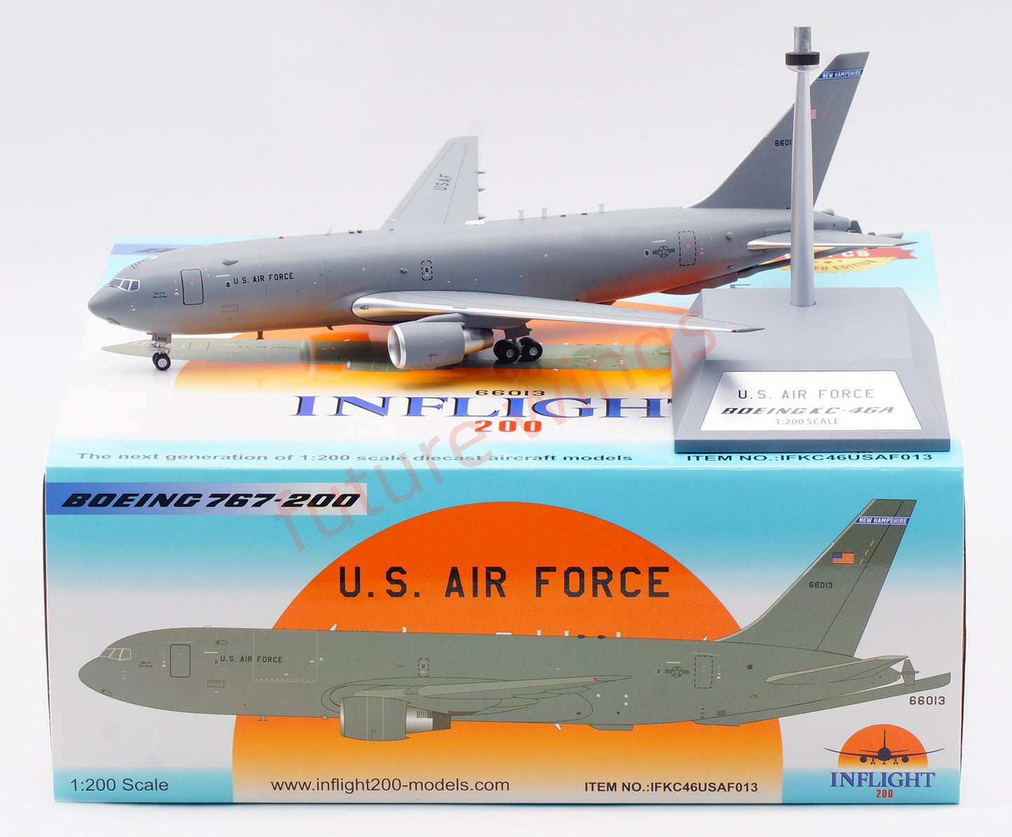 1:200 InFlight200 USAF KC-46A(B767-200) Refueller 16-46013 Diecast Aircraft Model