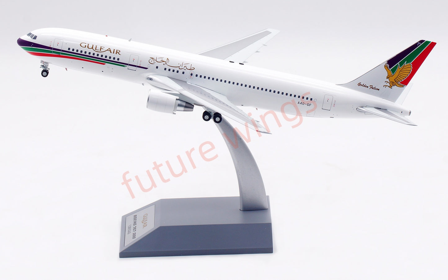 1:200 Retro Models(InFlight200) Gulf Air B767-300ER A4O-GF Diecast Aircraft Model