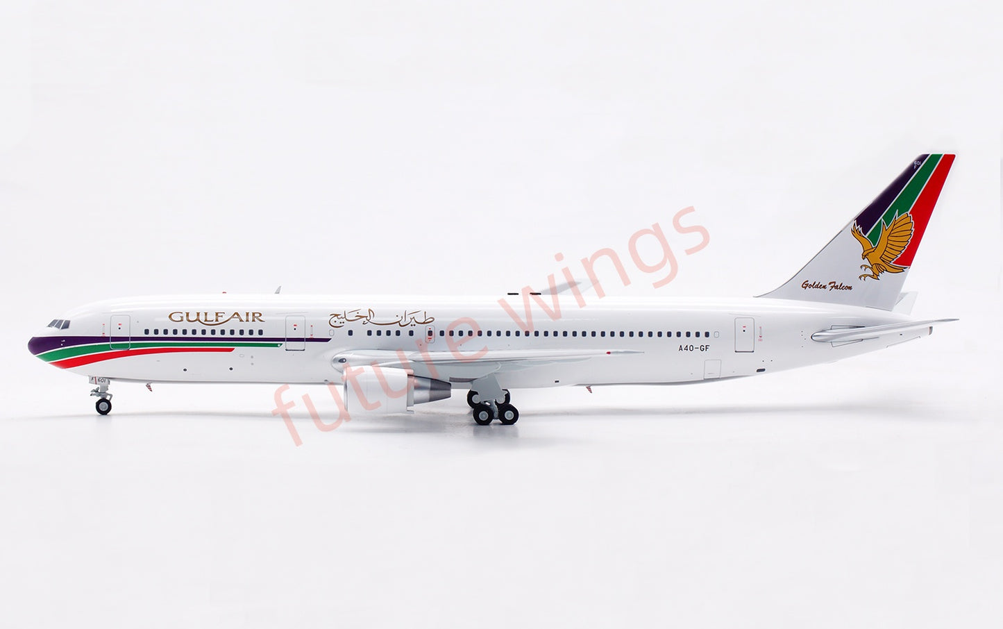 1:200 Retro Models(InFlight200) Gulf Air B767-300ER A4O-GF Diecast Aircraft Model