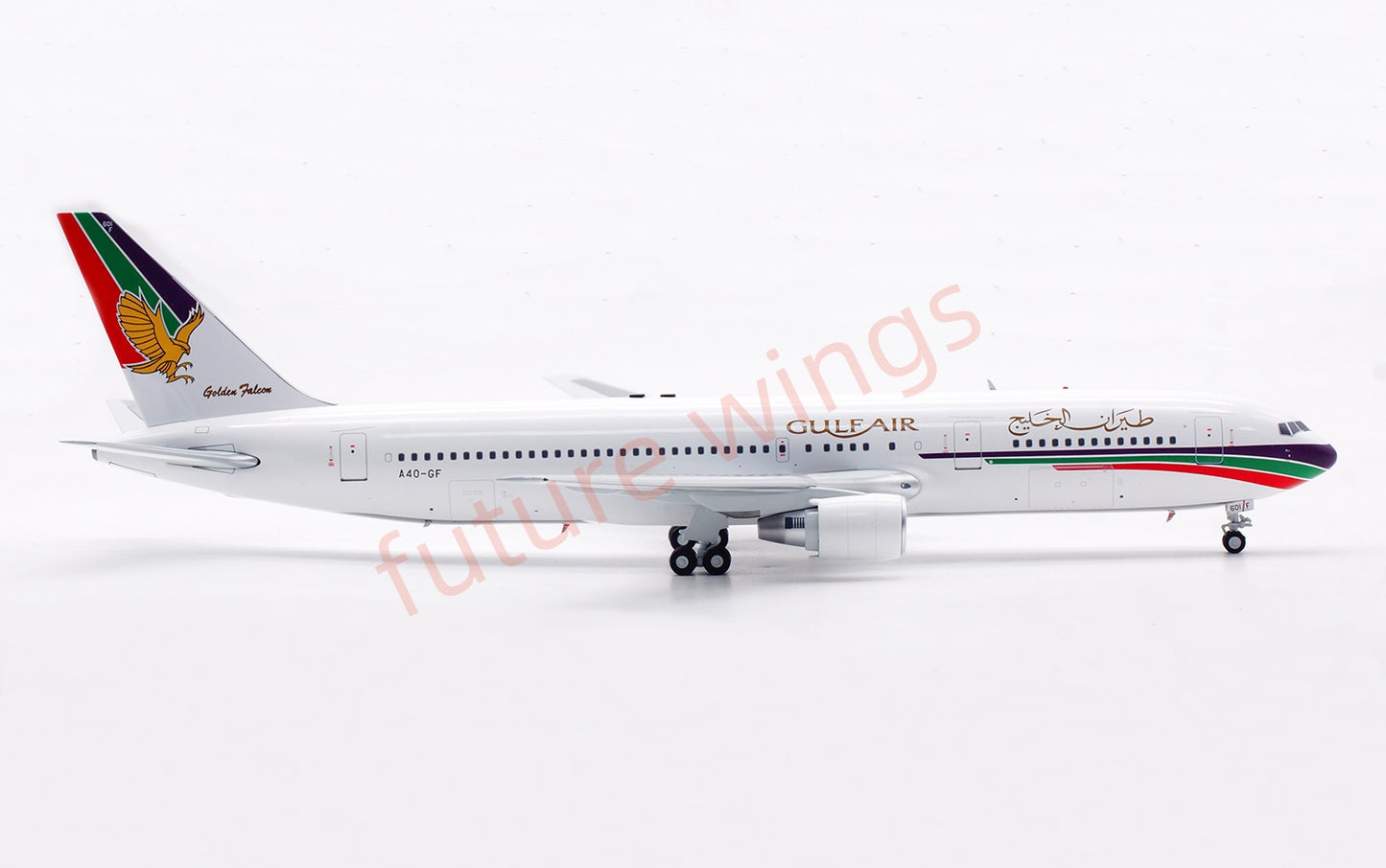 1:200 Retro Models(InFlight200) Gulf Air B767-300ER A4O-GF Diecast Aircraft Model