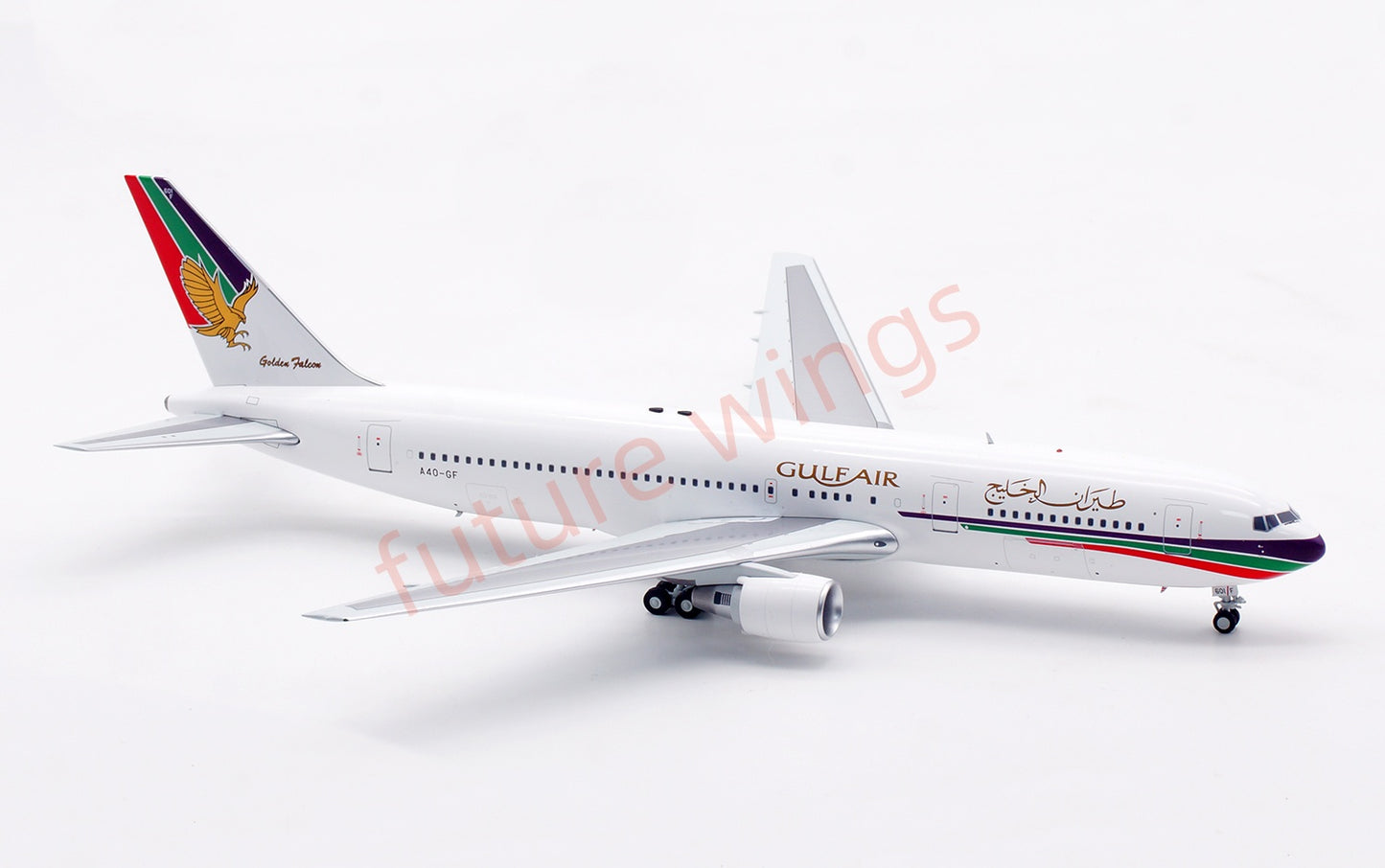 1:200 Retro Models(InFlight200) Gulf Air B767-300ER A4O-GF Diecast Aircraft Model