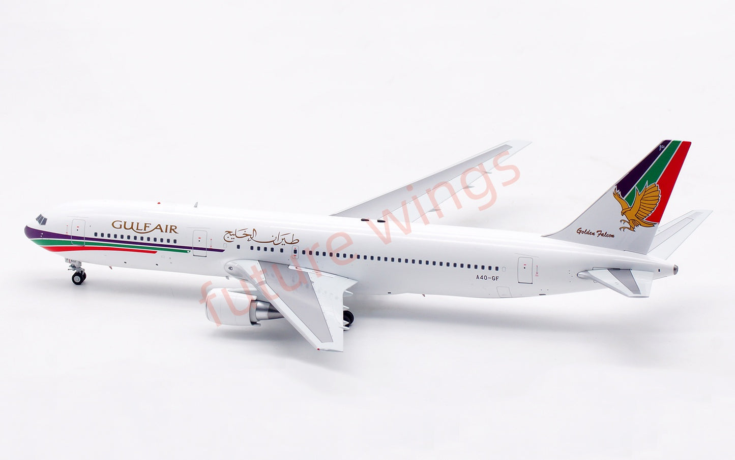 1:200 Retro Models(InFlight200) Gulf Air B767-300ER A4O-GF Diecast Aircraft Model