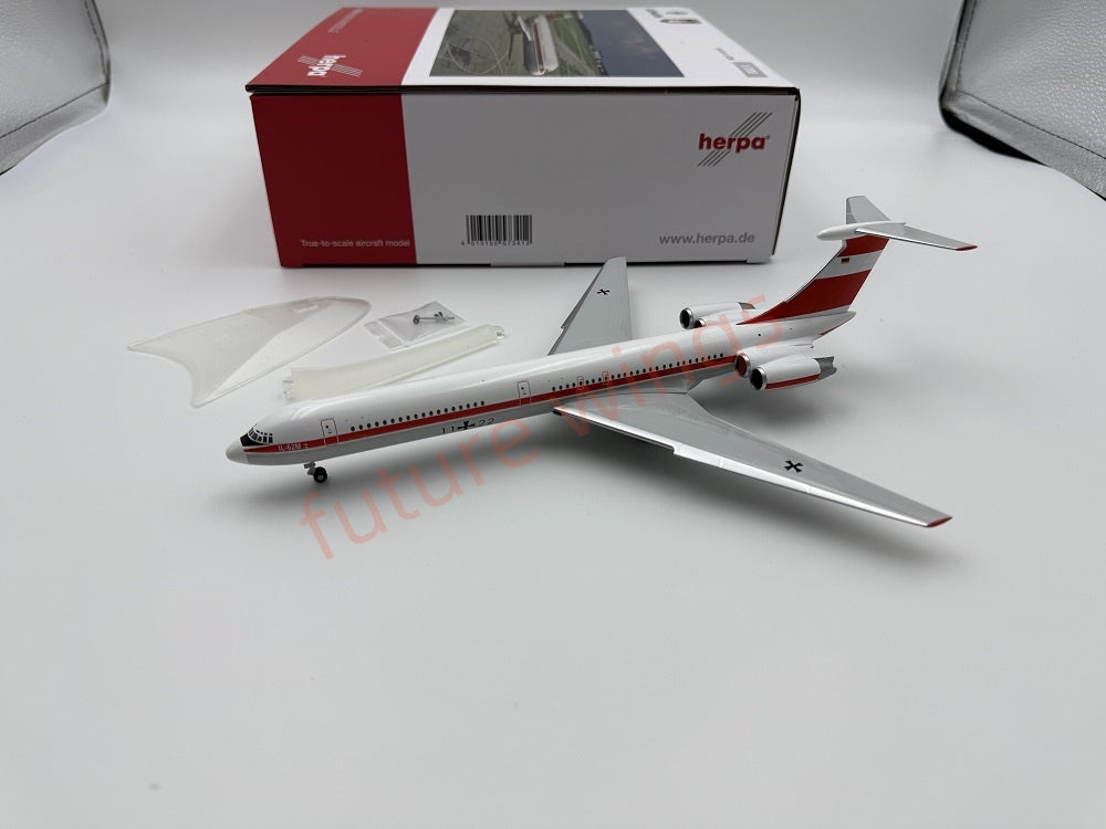 1:200 Herpa Wings Malév/Lot/Ukraine/Interflug Ilyushin IL-62M Diecast Aircraft Model