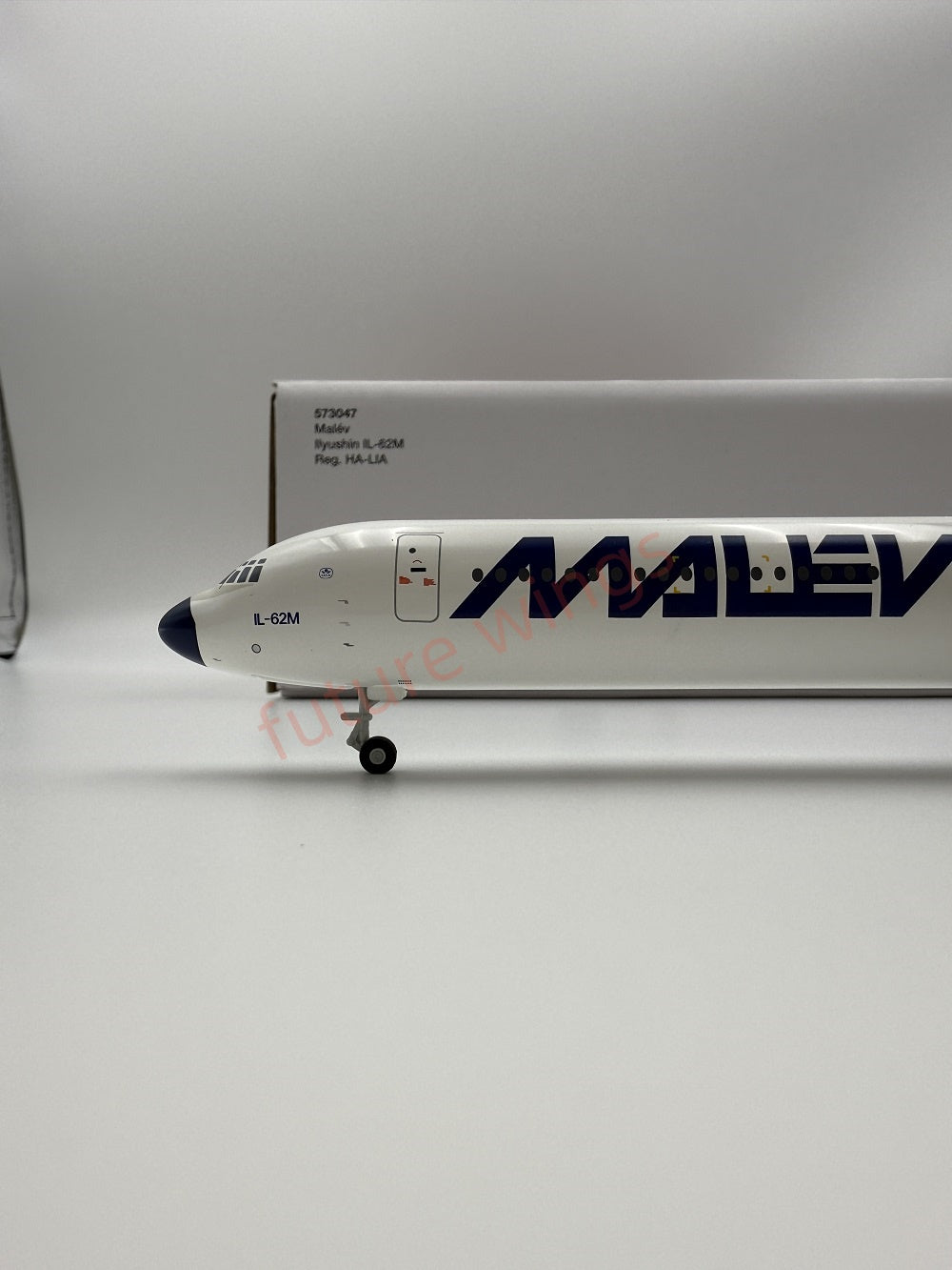 1:200 Herpa Wings Malév/Lot/Ukraine/Interflug Ilyushin IL-62M Diecast Aircraft Model