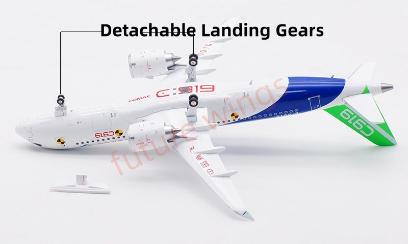 1:200 InFlight200 COMAC C919 B-001F B-001G Diecast Aircraft Model