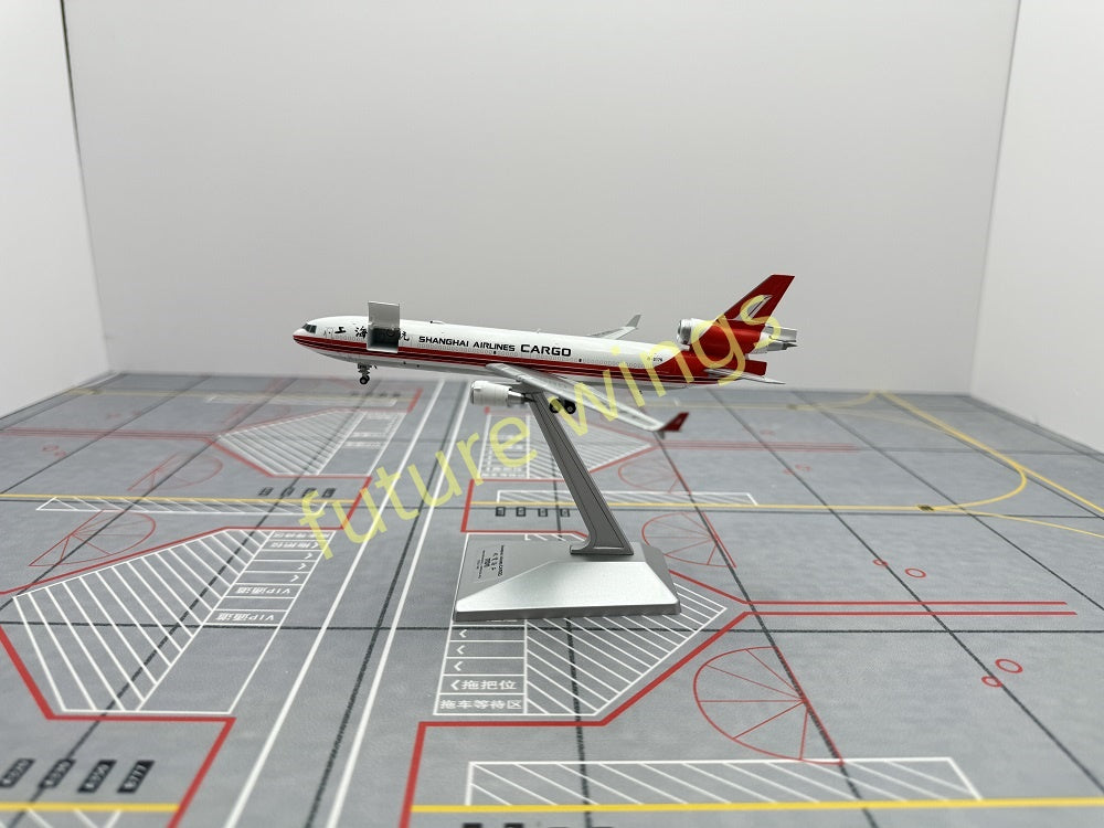 1:400 YY Wings Shanghai Airlines McDonnell MD-11 B-2176 B-2177 B-2178 B-2179 Aircraft Model+Free Tractor