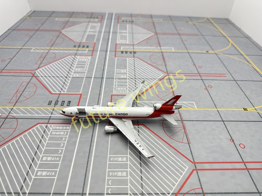 1:400 YY Wings Shanghai Airlines McDonnell MD-11 B-2176 B-2177 B-2178 B-2179 Aircraft Model+Free Tractor