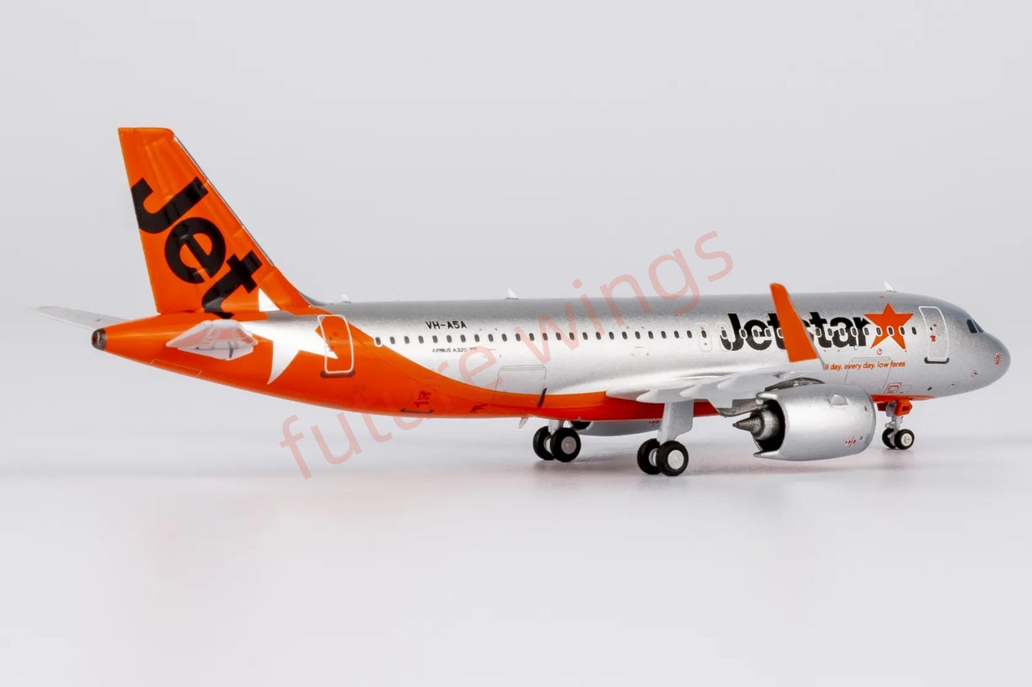1:400 NG Models NG15059 JetStar A320neo VH-A5A Aircraft Model+Free Tractor