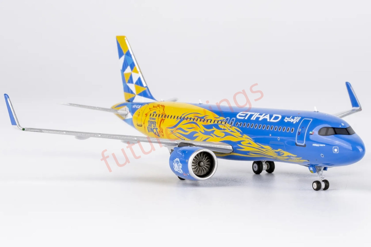 1:400 NG Models NG15058 Etihad Airways A320neo A6-EJB Aircraft Model+Free Tractor