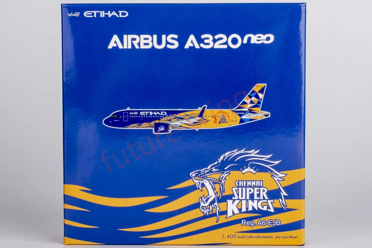 1:400 NG Models NG15058 Etihad Airways A320neo A6-EJB Aircraft Model+Free Tractor