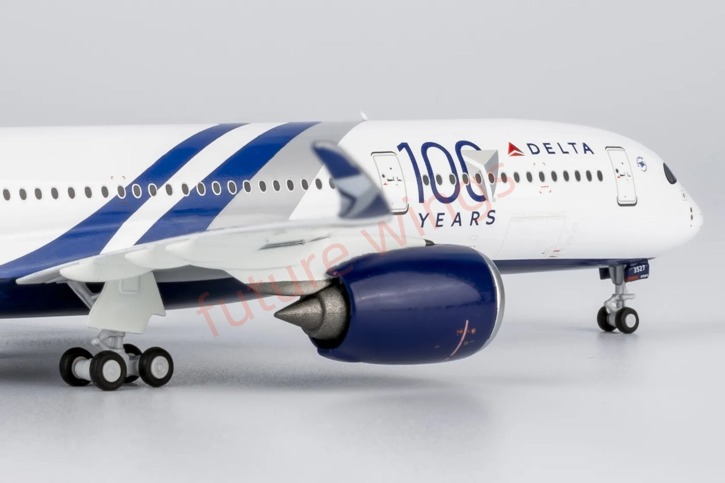 1:400 NG Models NG39106 Delta Airlines A350-900 N527DN "100Years" Aircraft Model+Free Tractor