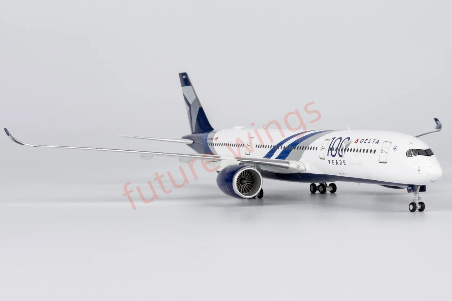 1:400 NG Models NG39106 Delta Airlines A350-900 N527DN "100Years" Aircraft Model+Free Tractor