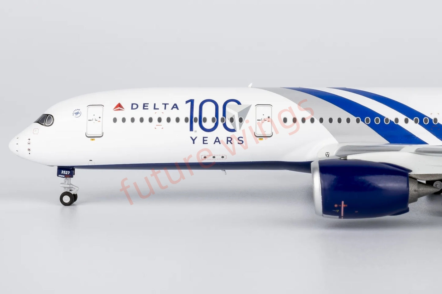 1:400 NG Models NG39106 Delta Airlines A350-900 N527DN "100Years" Aircraft Model+Free Tractor