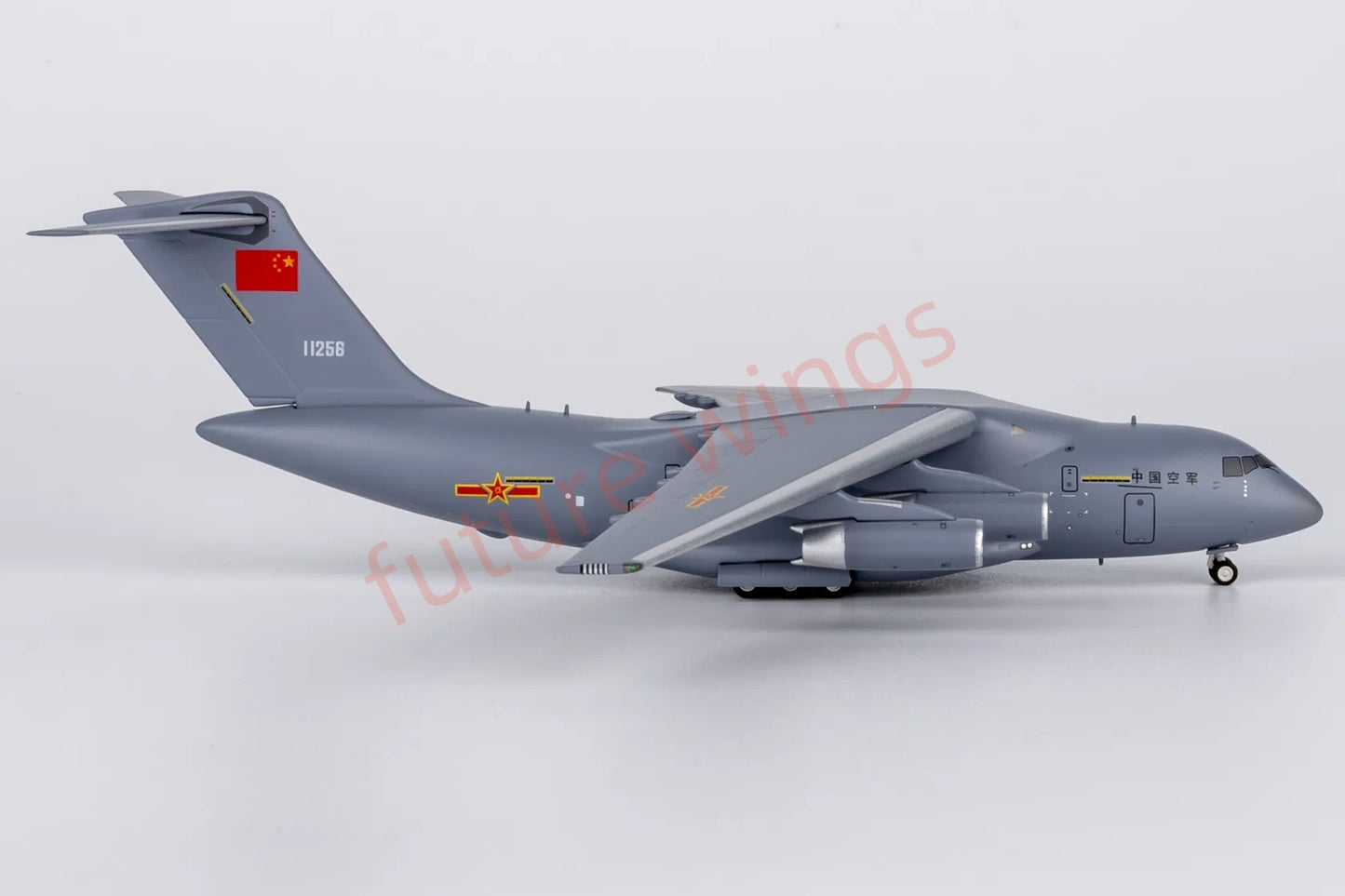 1:400 NG Models NG22023 China Air Force Y-20 "KunPeng" 11256 Transport Aircraft Model+Free Tractor