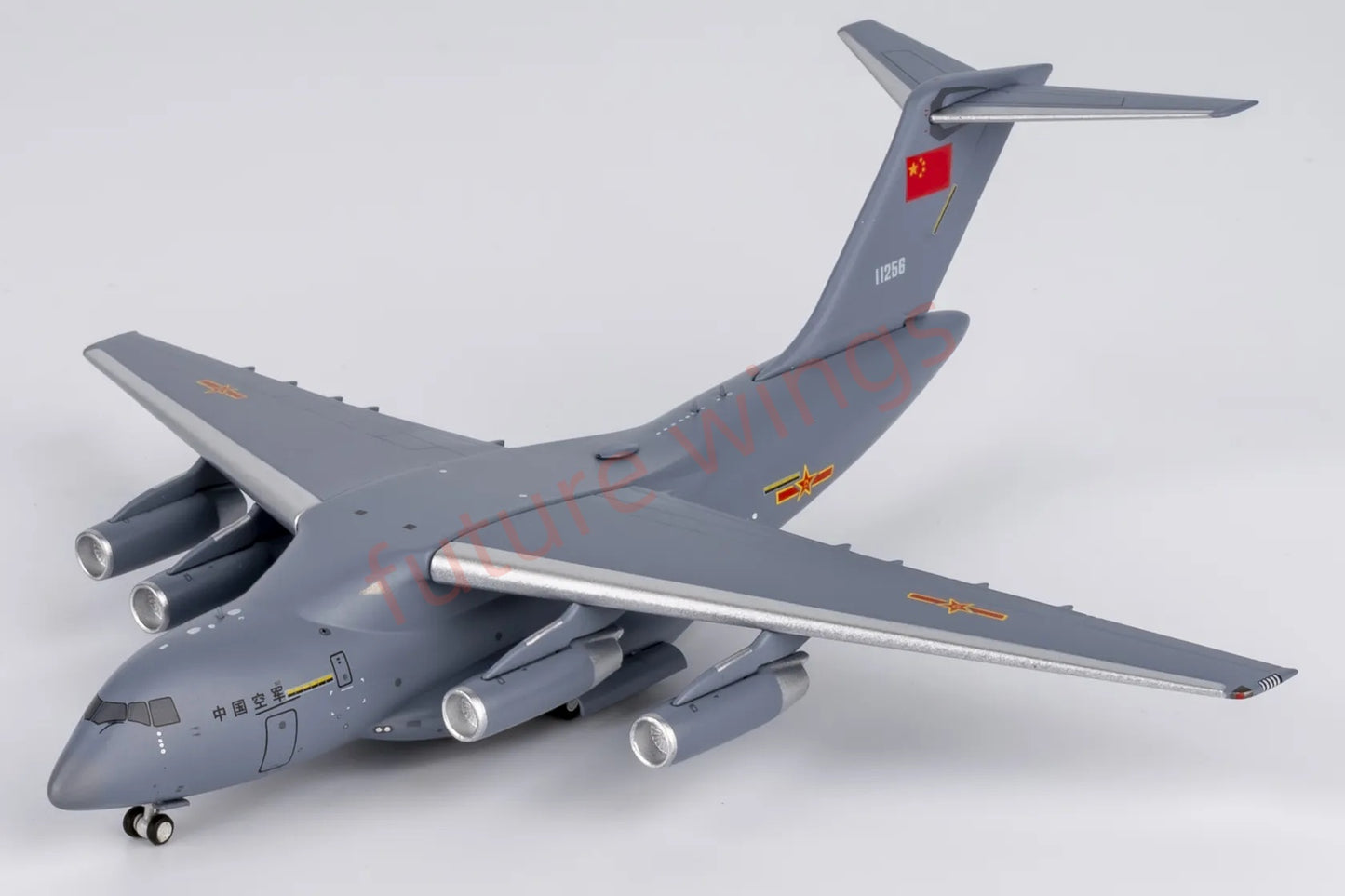 1:400 NG Models NG22023 China Air Force Y-20 "KunPeng" 11256 Transport Aircraft Model+Free Tractor