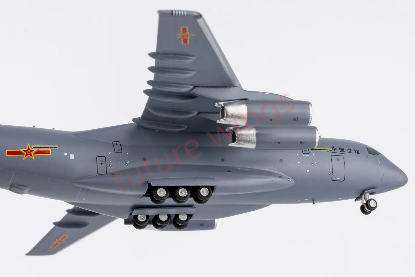1:400 NG Models NG22023 China Air Force Y-20 "KunPeng" 11256 Transport Aircraft Model+Free Tractor