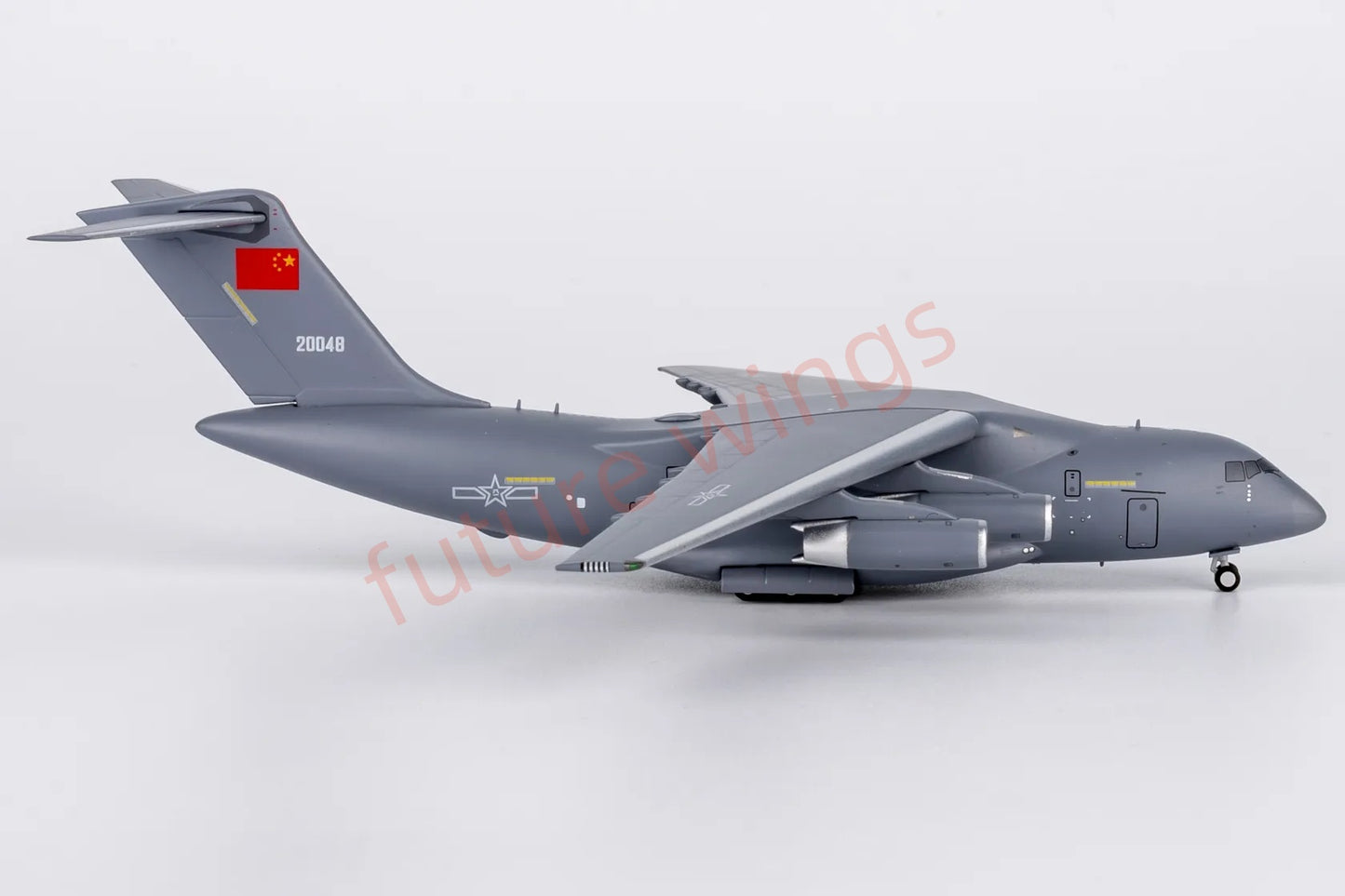 1:400 NG Models NG22020 China Air Force Y-20 "KunPeng" 20048 Transport Aircraft Model+Free Tractor