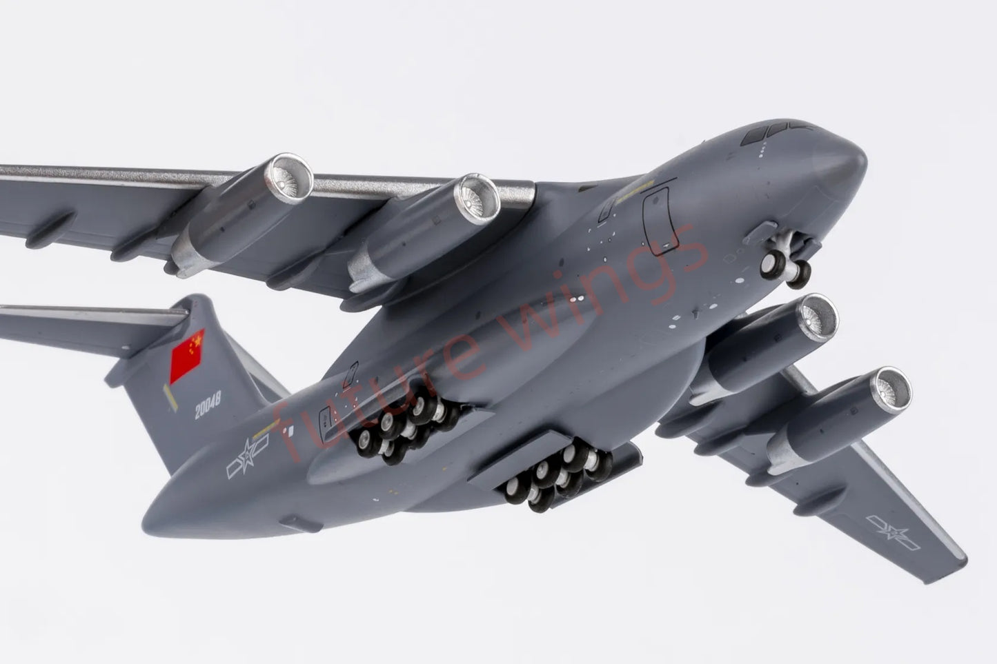 1:400 NG Models NG22020 China Air Force Y-20 "KunPeng" 20048 Transport Aircraft Model+Free Tractor